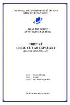Thiết kế  chung cư cao cấp quận 2  (thuyết minh phụ lục)