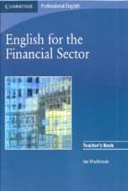 English for financial sector teacher book 