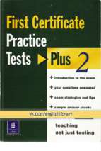 Fce practice test plus 2 