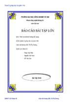 đề tài quản lý giảng dạy của giáo viên   luận văn, đồ án, đề tài tốt nghiệp