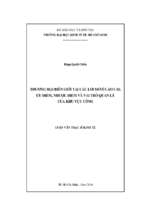 Thương mại biên giới tại các lối mở ở lào cai  ưu điểm , nhược điểm và vai trò quản lý của khu vực công