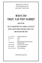 QUẢN TRỊ RỦI RO TÁC NGHIỆP TẠI NGÂN HÀNG TMCP CÔNG THƯƠNG VIỆT NAM CHI NHÁNH THỦ ĐỨC