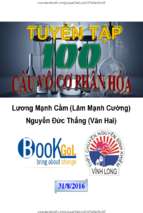 Tuyen tap 100 cau vo co phan hoa