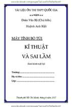 Ebook may tinh bo tui, ki thuat va sai lam, doan van bo