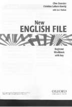 new english file beginner workbook