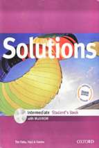 solutions intermediate student book