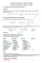 Chuyên đề 9 lý thuyết amin   amino axit   protein