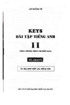 Answer keys bai tap 11 luu hoang tri