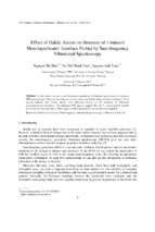 Effect of halide anions on structure of 1 butanol monolayer water interface probed by sum frequency vibrational spectroscopy