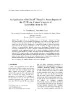 An application of the smart model to assess impacts of the evfta on vietnam’s imports of automobiles from the eu