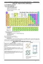 Tài liệu ôn thi thpt quốc gia môn hóa học   phần vô cơ 12 (chương trình chuẩn) năm học 2017 2018