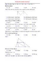 Bài tập trắc nghiệm toán lớp 3