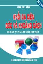 Chuyên đề trắc nghiệm hình không gian  (có đáp án và lời giải chi tiết)