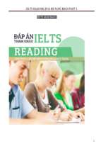 Ielts reading 2016 by ngoc bach_part 1