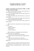 Câu hỏi ôn thi công chức thuế hệ thống câu hỏi luật quản lí thuế