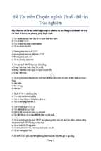 đề công chức thuế môn chuyên ngành thuế