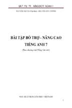 Bai tap bo tro va nang cao tieng anh 7 nguyen thi chi 2018