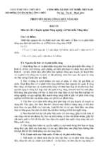 đề thi đáp án tuyển công chức môn thi viết chuyên ngành nông nghiệp và phát triển nông thôn