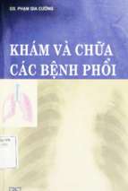 Khám và chữa các bệnh phổi