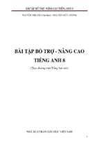 Bai tap bo tro va nang cao tieng anh 8 co dap an 2018