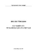 Tong quan nganh hang rau qua