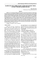 NGHIÊN CỨU THỰC TRẠNG VÀ ĐỊNH HƯỚNG SỬ DỤNG ĐẤT TRỒNG CÀ PHÊ Ở TỈNH ĐẮK LẮK ĐẾN NĂM 2020 