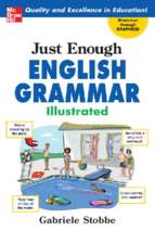 Just enough english grammar illustrated