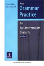 Grammar practice for pre intermediate students