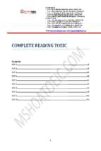 Giải đề complete reading toeic