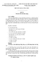 đề thi đáp án thi tuyển công chức môn thi kiến thức chung