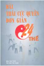 Bài thái cực quyền đơn gián 24 thế