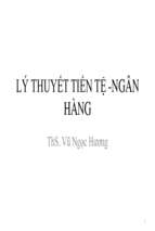 Lý thuyết tiền tệ ngân hàng