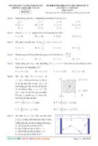 đề thi thử thpt quốc gia 2017 môn toán trường thpt chu văn an   hà nội lần 2