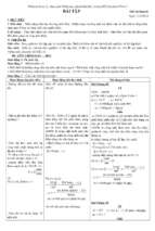 Giáo án vật lí 11 tiêt  16