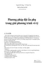 Phuong phap dat an phu trong pt vo ti