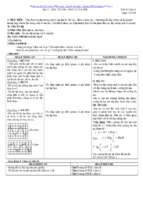 Giáo án vật lý 12  tiết 18r