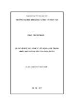 Quan niệm về nhà nước và xã hội dân sự trong triết học pháp quyền của g.w.f. hegel