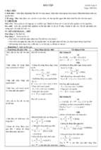 Giáo án vật lí 11 tiêt  18