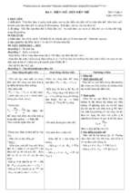 Giáo án vật lí 11 tiêt  7