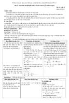 Giáo án vật lí 11 tiêt  20