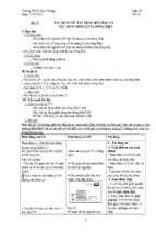 Giáo án vật lý 7 tiết  26