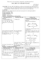 Giáo án vật lí 11 tiêt  19