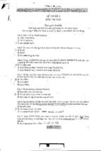 Tài liệu trắc nghiệm tin học thi công chức 4