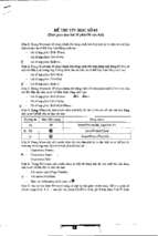 Tài liệu trắc nghiệm tin học thi công chức 5