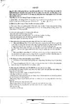 Tài liệu trắc nghiệm ôn thi công chức phần quản lý nhà nước