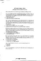Tài liệu trắc nghiệm tin học thi công chức 6