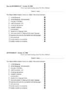 The direct method quiz