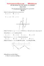 10 ĐỀ THI THỬ TOÁN THPT QUỐC GIA NĂM 2017  CÓ LỜI GIẢI CHI TIẾT.