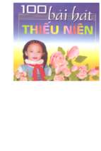 100 bai hat thieu nhi (nxb ha noi 2003)   nguyen thuy kha, 171 trang