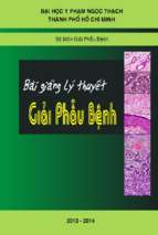 Giáo trình lý thuyết giải phẫu bệnh 